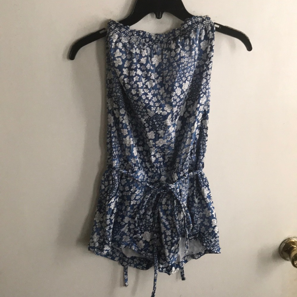 Floral Hollister Romper